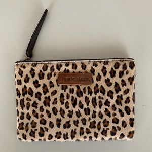 Leopard Print Small Clutch